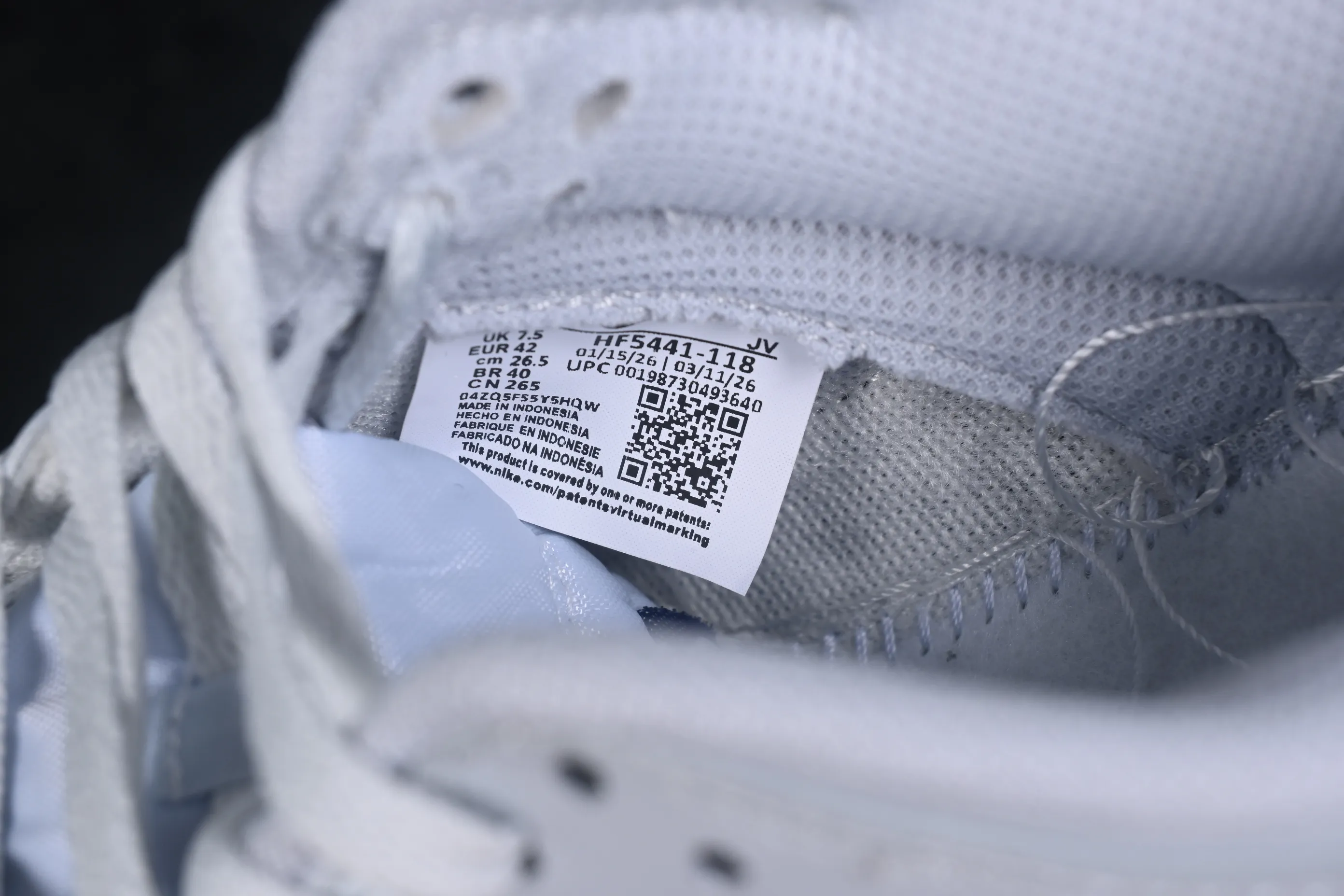 All categories Nk SB Dunk series Nk SB Dunk Low low-top sneakers Nike SB Dunk Low white gray blue low-top casual sneakers HF5441-118
